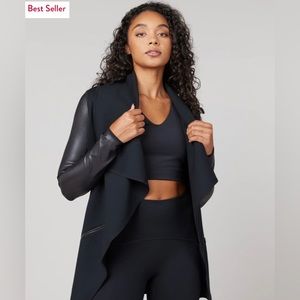 NWT Spanx Drape Front Jacket